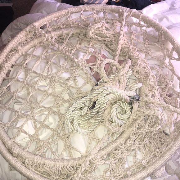 Macrame Hanging Chair - Picture 2 of 3